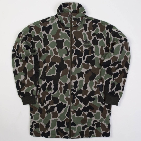 camo adidas jacket womens